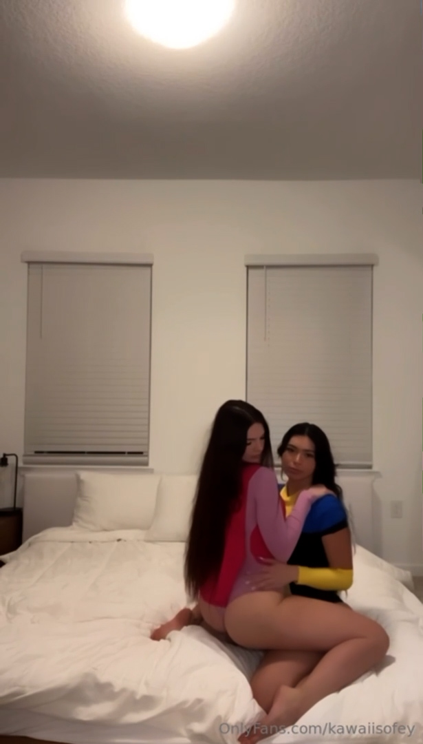 Aishah Sofey Kawaiisofey Striptease with Her Friend PPV video